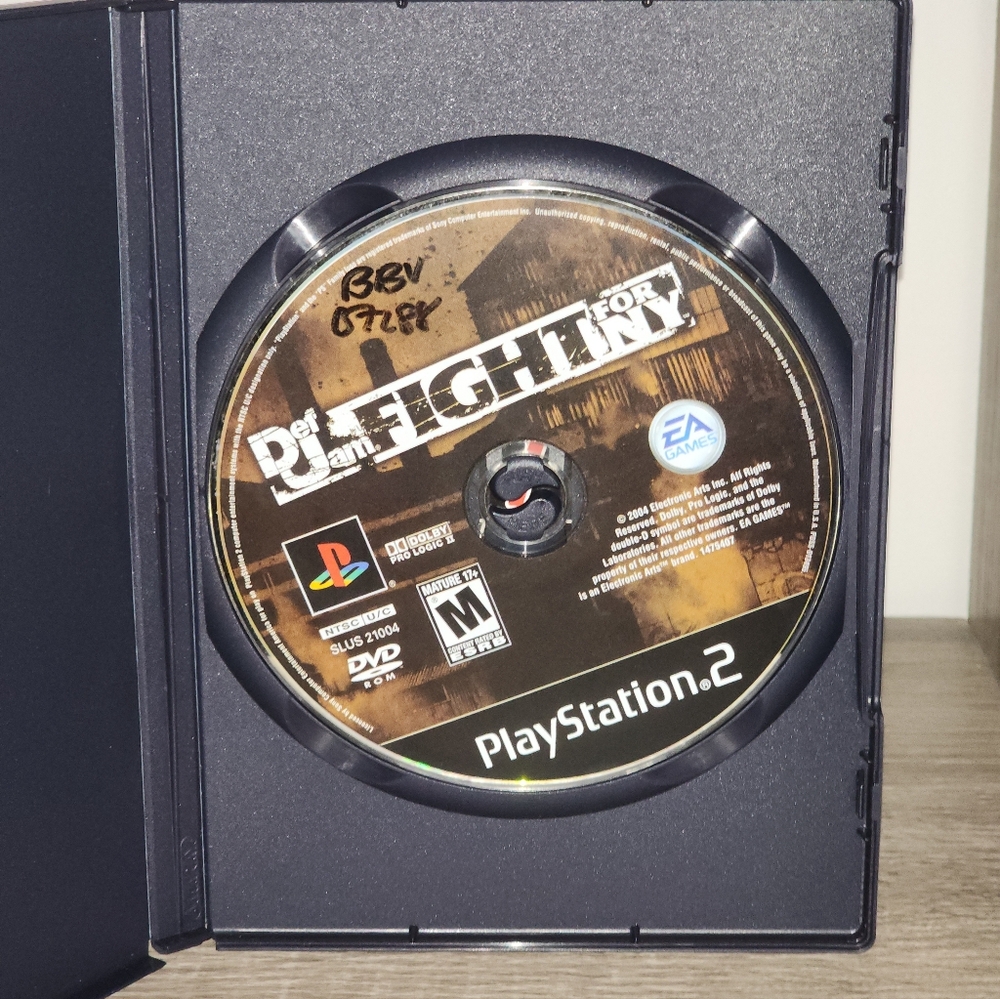 PS2 DEF JAM FIGHT FOR NY (DISC ONLY)